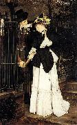 James Tissot The Farewell painting